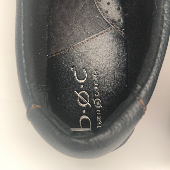 BOC Leather upper black clogs mules that are super comfortable workwear nursing - Picture 2 of 9